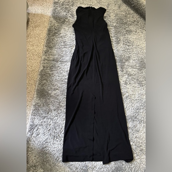 ZARA CUT OUT RHINESTONE MIDI DRESS SIZE L - Picture 13 of 13